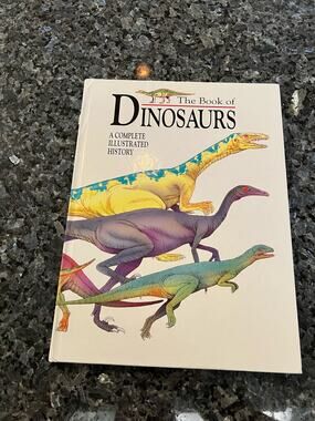 Vintage The Book of Dinosaurs A Complete Illustrated History Hardcover